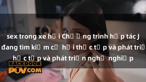 sex trong xe hơi Chương trình hợp tác JAV cho sinh viên đang tìm kiếm cơ hội thực tập và phát triển nghề nghiệp